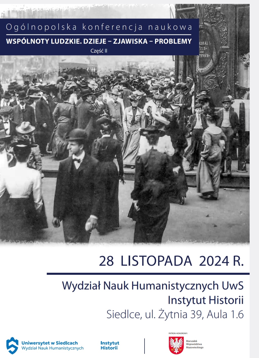 Wsplnoty ludzkie 2024 plakat