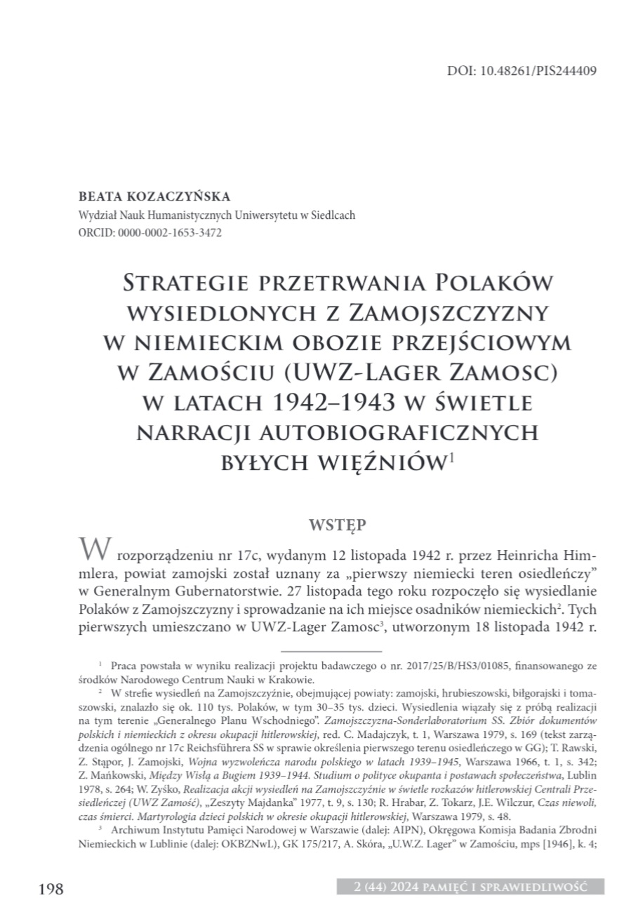 B Kozaczyska Pamici i Sprawiedliwo
