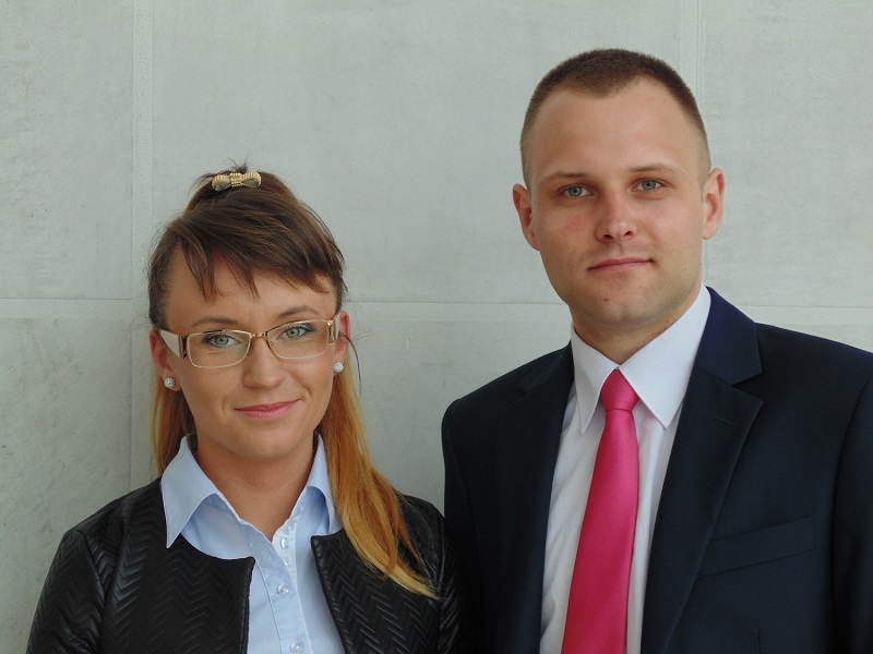 Kamila Tyburczy i Piotr Warowny