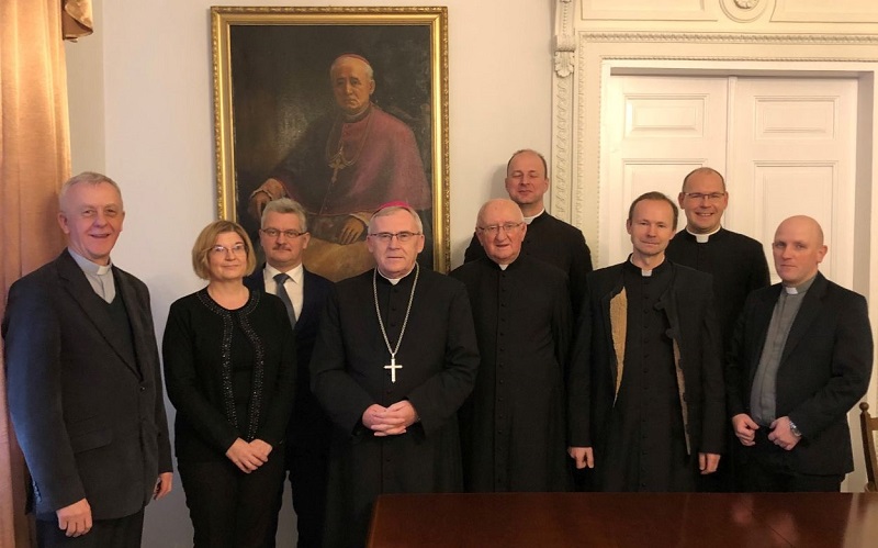 Spotkanie osb zaangaowanych w prace procesu beatyfikacyjnego Biskupa Ignacego wirskiego