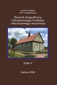 OKLADKA_Sownik_biograficzny_Poudniowego_Podlasia_i_Wschodniego_Mazowsza_Tom_V.jpg